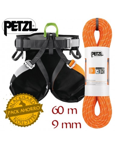 Pack Push 60m 9mm + Canyon Guide...