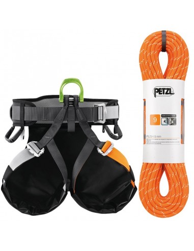 Pack Push 60m 9mm + Canyon Guide barranquismo - Petzl