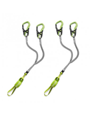 Pack 2 Cable comfort VI - disipador ferrata con giratorio - Edelrid