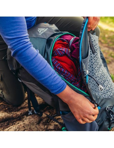 jade 53 - sac à dos de randonnée 53 l pour femme (gris éthéré) - gregory