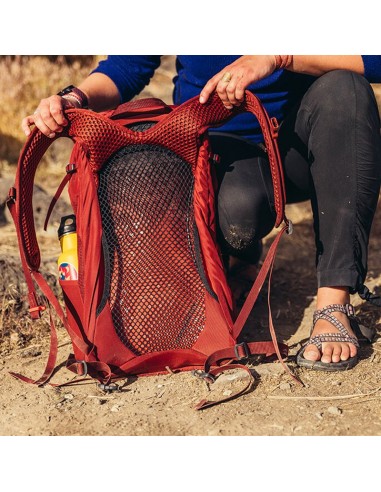 arrio 24 - 24 l sac à dos pour trekking (filet brique) - gregory