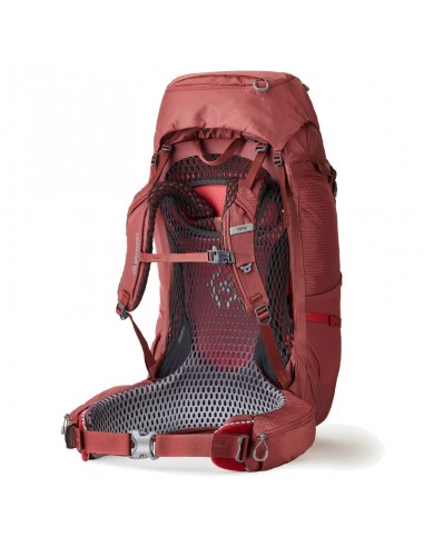 kalmie 50 - sac à dos de trekking 50 l pour femme (net bordeaux) - gregry