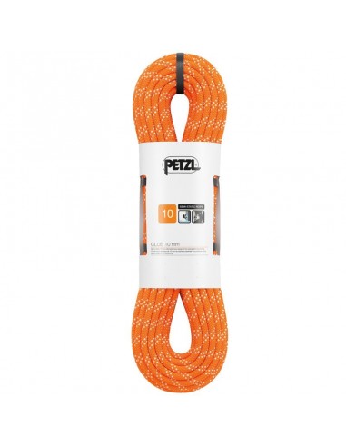Pack cuerda Club 10mm (40m) (Naranja) + descensor Pirana Orange - Petzl