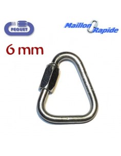Maillon delta zincado 6mm -...