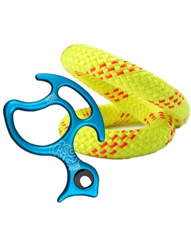 Pack Oka + Cuerda Canyon 9,6 mm AquaFlex Everdry (Amarilla) - Kong / Edelweiss