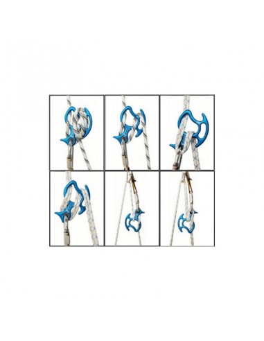 Pack Oka + Cuerda Canyon 9,6 mm AquaFlex Everdry (Amarilla) - Kong / Edelweiss