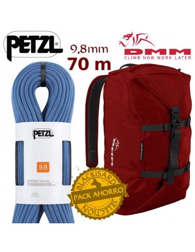 Pack cuerda Contact 9,8 de Petzl...