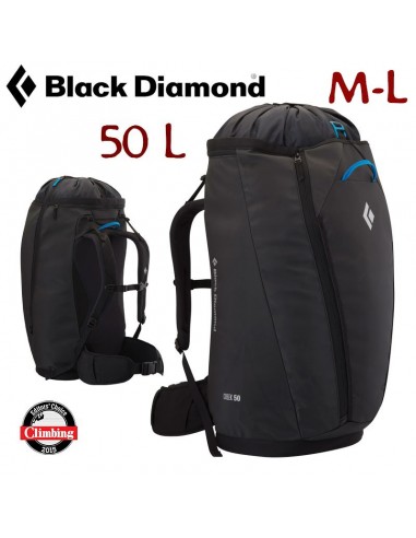 Creek 50 M-L (Black) - Mochila-petate...