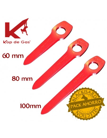 Pack 3 piton Universal duro Brassiero (60+80+100mm) - Kop de Gas