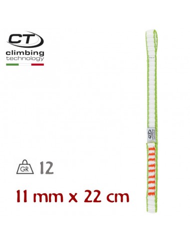 Extender dyneema 22cm (blanco / verde...