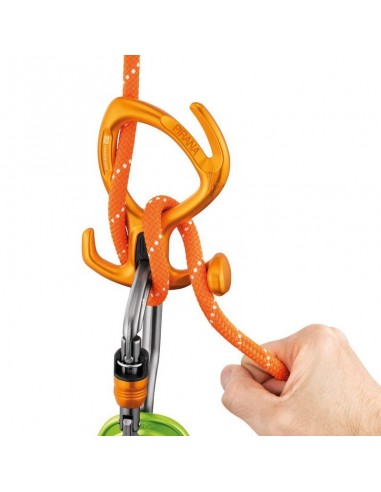 Pack Rescue 15m (verde) + Pirana Orange - Rodcle/Petzl