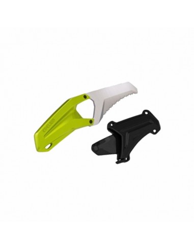 Pack Rescue 15 (verde) + Cuchillo de barranquismo Rescue Canyoning Knife - Rodcle/Edelrid