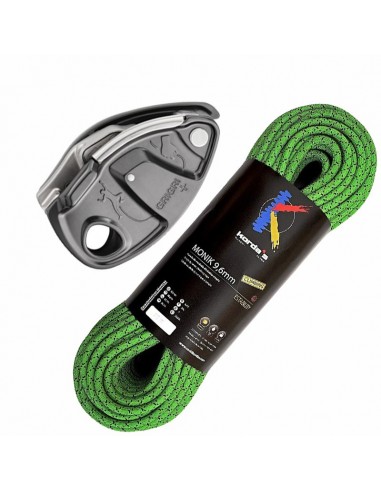 Pack Monik 70m + Grigri Plus - Korda's/Petzl
