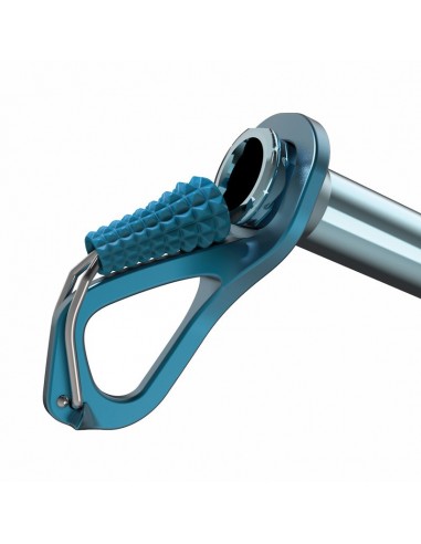 Aero lite 16cm (Blue) - tornillo de hielo ultraligero con manivela - Blue Ice