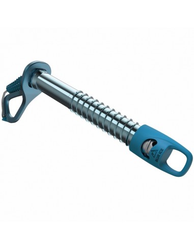 Aero lite 16cm (Blue) - tornillo de hielo ultraligero con manivela - Blue Ice