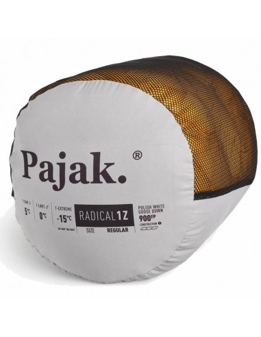 Radical 1Z  Regular Ultralight (Gold) -  Saco de dormir de pluma - Pajak