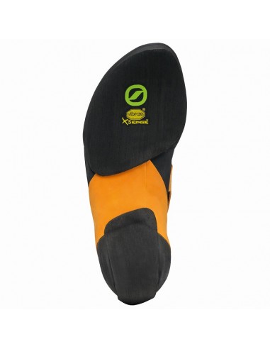 instinct vs (noir) - pied de chat agressif avec velcro pour homme - scarpa