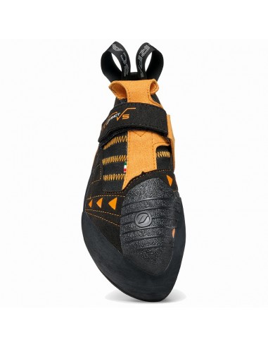 instinct vs (noir) - pied de chat agressif avec velcro pour homme - scarpa