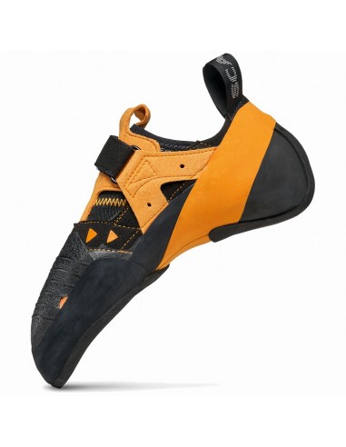 instinct vs (noir) - pied de chat agressif avec velcro pour homme - scarpa