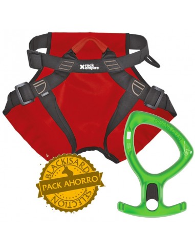Pack arnes Canyon + descendedor Pirana Club de Petzl - Rock Empire/Petzl