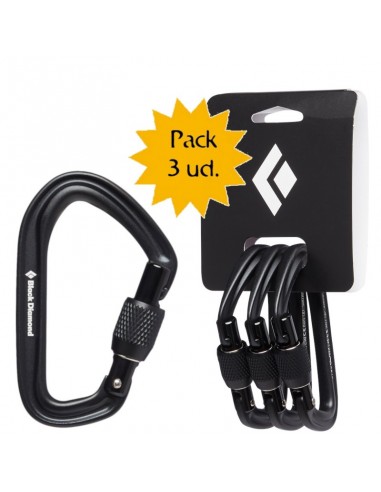 HotForge Screwgate 3-Pack (Negro) - Black Diamond