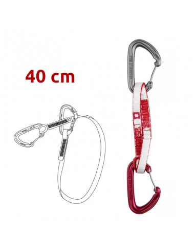 Kestrel ST- Sling Set Dyn 12 (40 cm) - Cinta + mosquetones Kestrel + Single Tech - Ocun