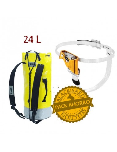 Pack  petate Medium (24L) de Rodcle + Pantin de Petzl