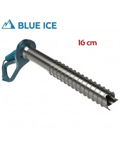 Aero Ice Screw (Blue) 16 cm - Blue Ice 2
