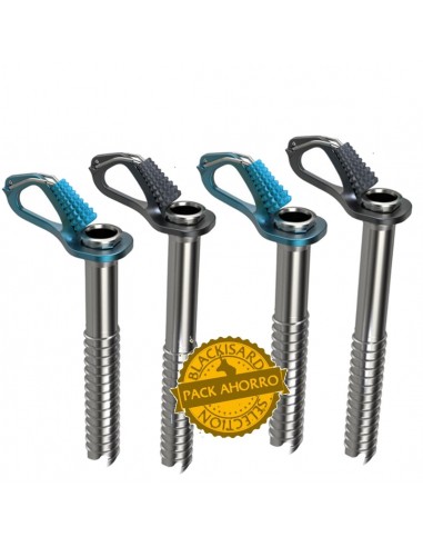 Pack 4 Aero Ice Screw - Blue Ice