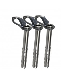 Pack 3 Aero Ice Screw - Blue Ice