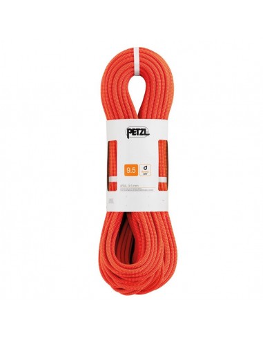 pack arial 9,5mm 80 m (orange) avec sac kliff (gris) - corde et sac - petzl