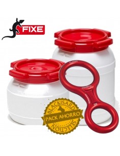Pack de deux bidons étanches et huit classic de Fixe