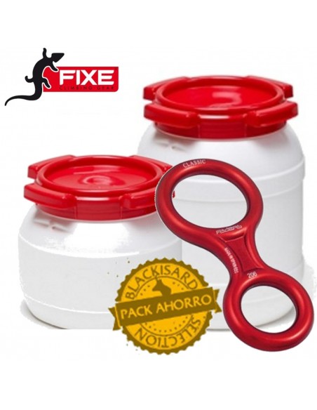 Pack de deux bidons étanches et huit classic de Fixe