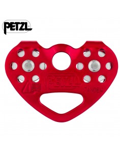 Tandem - Poulie à double roulement pour tyroliennes - Petzl