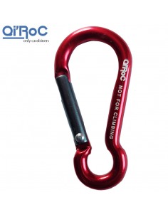 Miniper 5 mm rouge - mousqueton porte-clés - Qi'roc