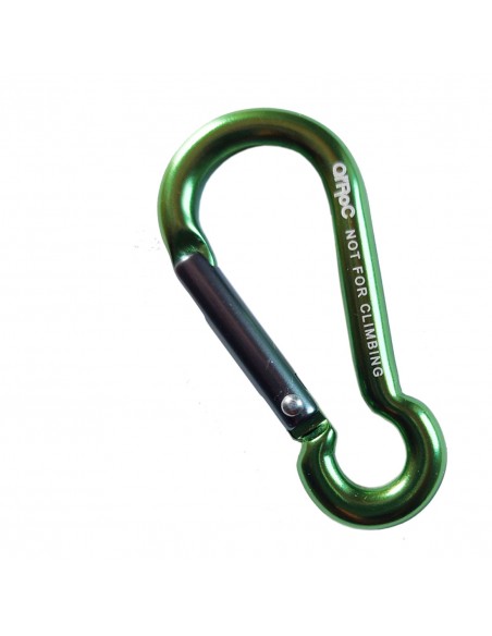 Miniper 6 mm vert - mousqueton porte-clés - Qi'roc