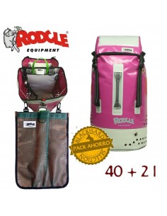 Pack Chichín Violet + sac secours - sac de canyoning avec sac pour corde secours - Rodcle 2