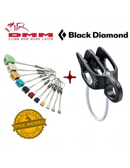 Pack 11 Wallnuts DMM + ATC Guide Black Diamond