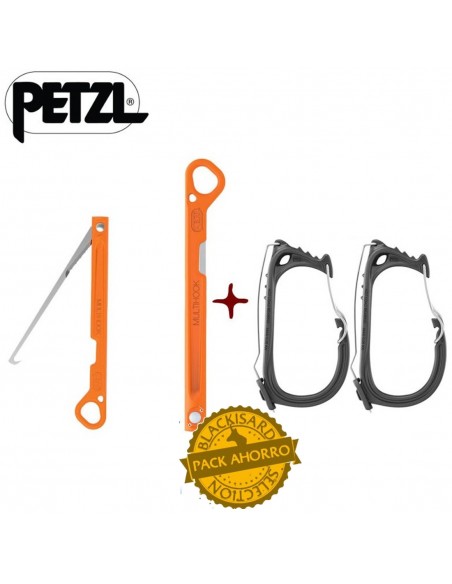 Pack 2 porte-matériels Caritool EVO + Multihook - Petzl