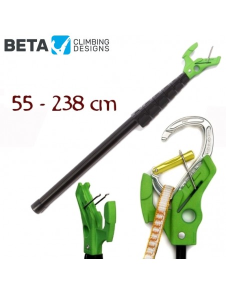 Beta stick evo ultra compact - Caña extensible para premosquetonear