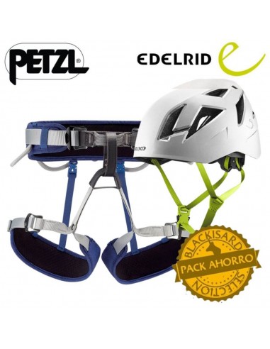 Pack Arnés Corax + casco Zodiac -...