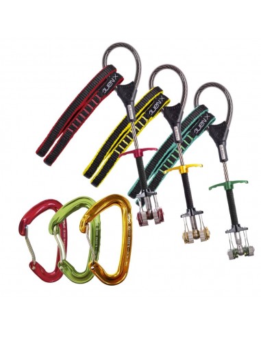 Pack Semáforo Alien X con mosquetones - Fixe / Qi\'Rock