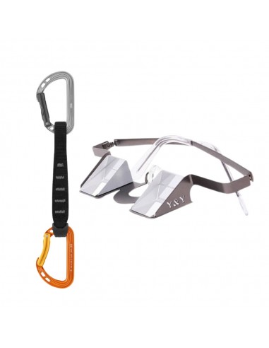 Pack gafas asegurar + 10 cintas express Spirit de Petzl