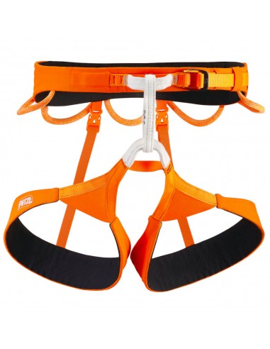 Hirundos Orange - Harnais léger et confortable, pour la performance en escalade - Petzl