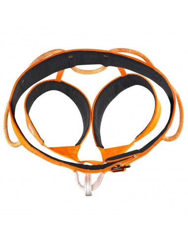 Hirundos Orange - Harnais léger et confortable, pour la performance en escalade - Petzl