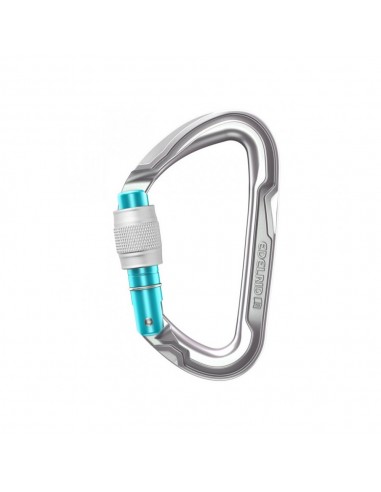 Pure Screw Silver - Mosquetón rosca - Edelrid