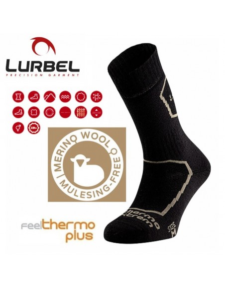 Malvina - Chaussettes thermiques en laine mérinos - Lurbel