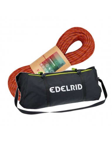 Pack Siurana 70m + Bolsa Liner - Roca/Edelrid