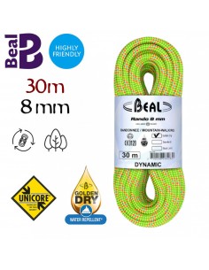 Corde Beal Rando Golden Dry 8mm 30m