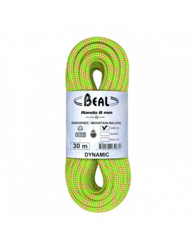 Corde Beal Rando Golden Dry 8mm 30m